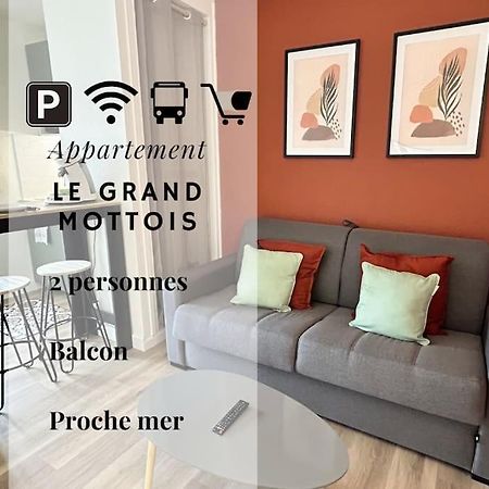 050 - Le Grand Mottois Studio, 2Pers - 100M Plage Ла Гранде-Моте Екстериор снимка